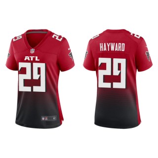 Women's Falcons Casey Hayward Red Alternate Game Jersey