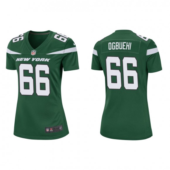 Women's New York Jets Cedric Ogbuehi Green Game Jersey