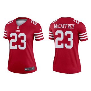 Women's San Francisco 49ers Christian McCaffrey Scarlet Legend Jersey