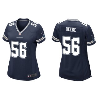 Women's Cowboys Cooper Beebe Navy Game Jersey