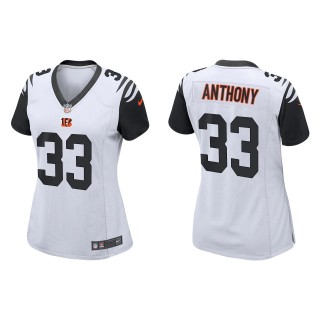 Women's Bengals Daijahn Anthony White Alternate Game Jersey