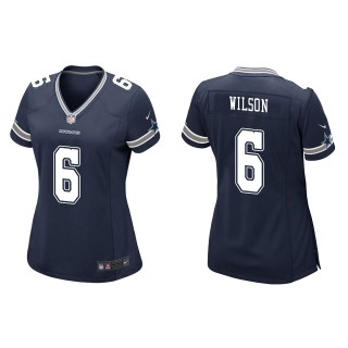 Women's Dallas Cowboys Donovan Wilson Navy Game Jersey