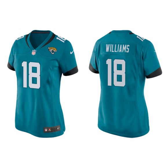 Women's Jaguars Dariours Williams Teal Game Jersey