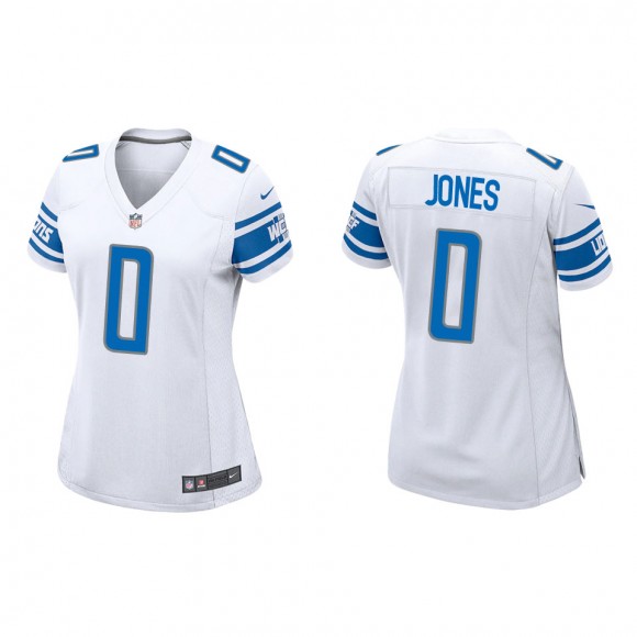 Women's Lions Marvin Jones White Game Jersey