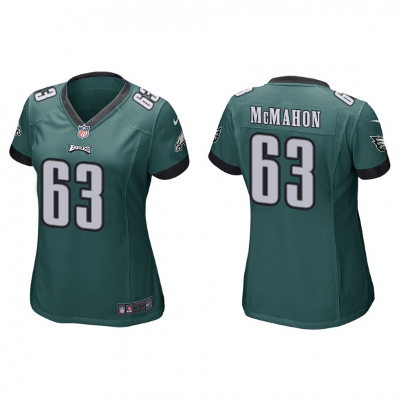 Women's Eagles Dylan McMahon Green Game Jersey