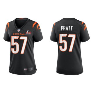 Women's Super Bowl LVI Germaine Pratt Bengals Black Game Jersey