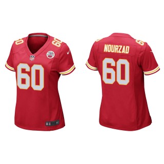 Women's Chiefs Hunter Nourzad Red Game Jersey