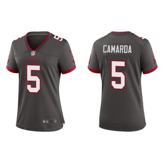 Women's Buccaneers Jake Camarda Pewter 2022 NFL Draft Alternate Game Jersey