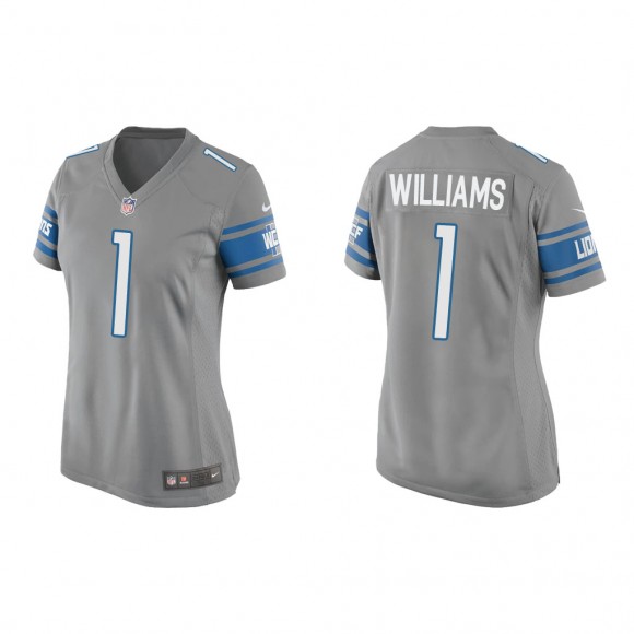 Women's Jameson Williams Silver Game Jersey