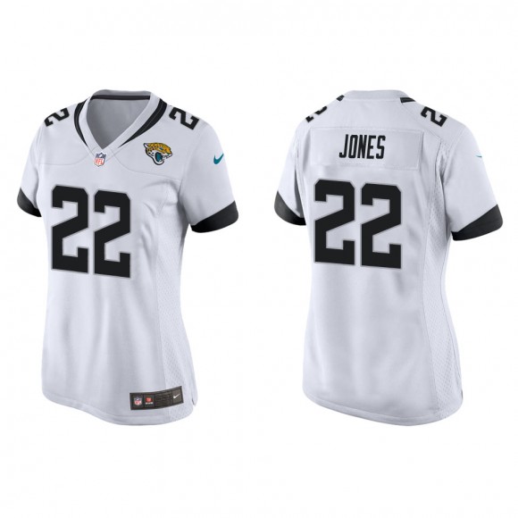 Women's Jaguars Jarrian Jones White Game Jersey