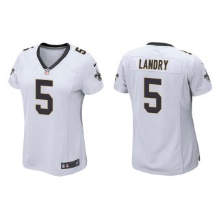 Women's New Orleans Saints Jarvis Landry White Game Jersey