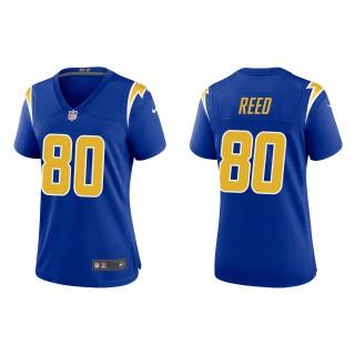 Women's Los Angeles Chargers Joe Reed Royal Alternate Game Jersey