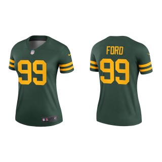 Women's Packers Jonathan Ford Green Alternate Legend Jersey