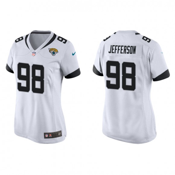 Women's Jaguars Jordan Jefferson White Game Jersey