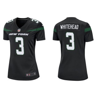 Women's New York Jets Jordan Whitehead Black Game Jersey