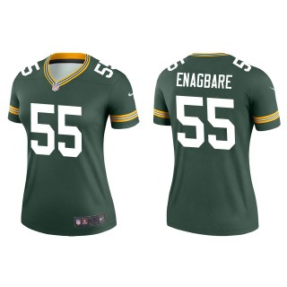 Women's Packers Kingsley Enagbare Green Legend Jersey