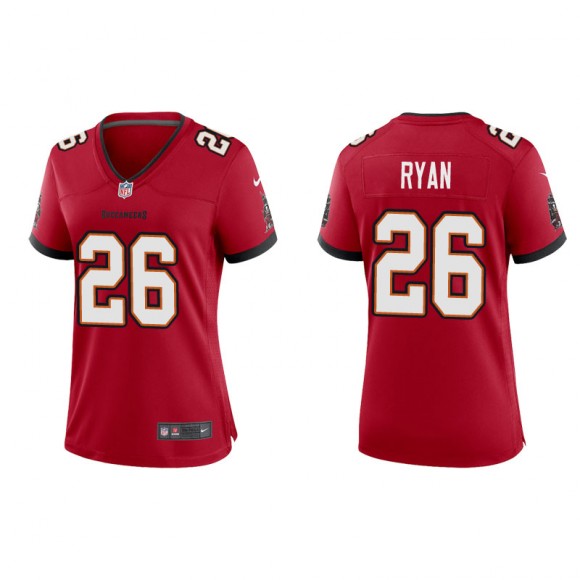 Women's Buccaneers Logan Ryan Red Game Jersey