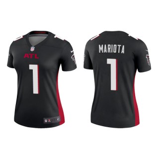 Women's Falcons Marcus Mariota Black Legend Jersey