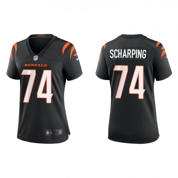 Women's Cincinnati Bengals Max Scharping Black Game Jersey