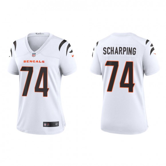 Women's Cincinnati Bengals Max Scharping White Game Jersey