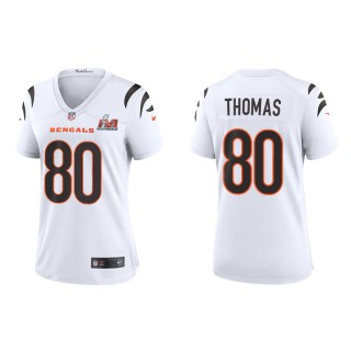 Women's Super Bowl LVI Mike Thomas Bengals White Game Jersey