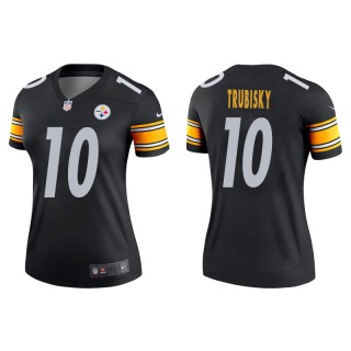 Women's Steelers Mitchell Trubisky Black Legend Jersey