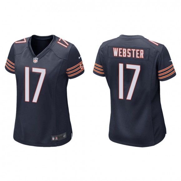 Women's Chicago Bears Nsimba Webster Navy Game Jersey