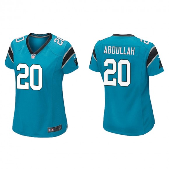 Ameer Abdullah Jersey Women's Panthers Blue Game