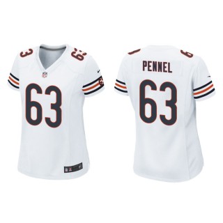 Women's Chicago Bears Pennel White Game Jersey