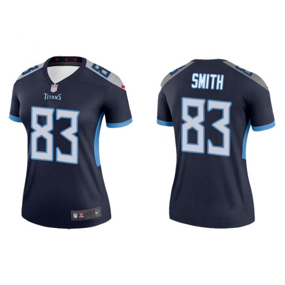 Women's Tennessee Titans Rodney Smith Navy Legend Jersey