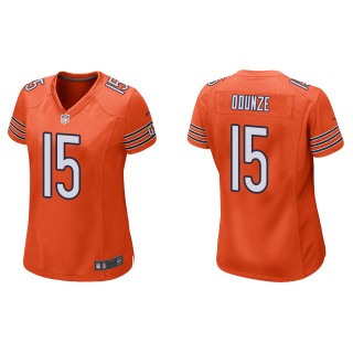 Women's Bears Rome Odunze Orange Alternate Game Jersey