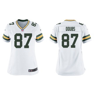 Women's Packers Romeo Doubs White Game Jersey