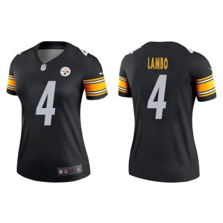 Josh Lambo Jersey Women's Steelers Black Legend