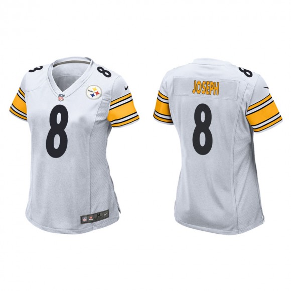 Karl Joseph Jersey Women's Steelers White Game