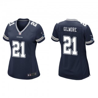 Women's Stephon Gilmore Navy Game Jersey