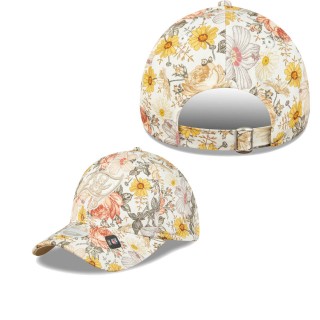 Women's Tampa Bay Buccaneers Cream Bloom 9TWENTY Adjustable Hat
