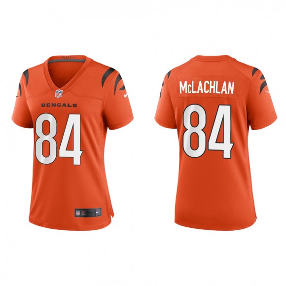 Women's Bengals Tanner McLachlan Orange Game Jersey