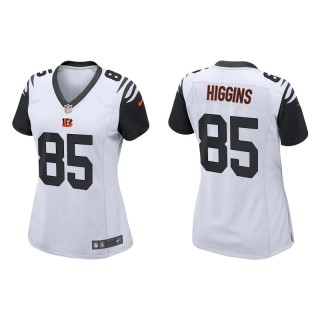 Women's Bengals Tee Higgins White Alternate Game Jersey