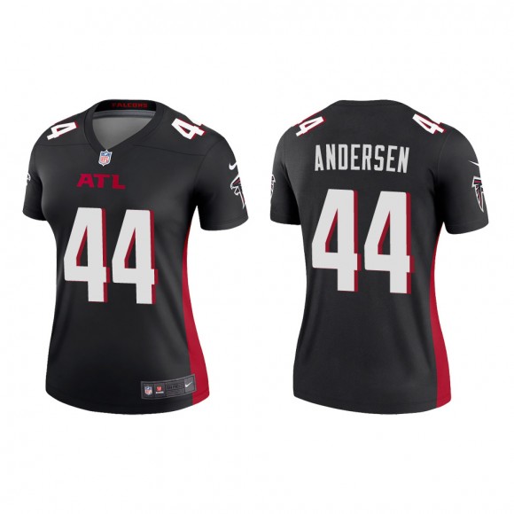 Women's Falcons Troy Andersen Black Legend Jersey