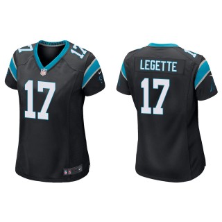 Women's Panthers Xavier Legette Black Game Jersey