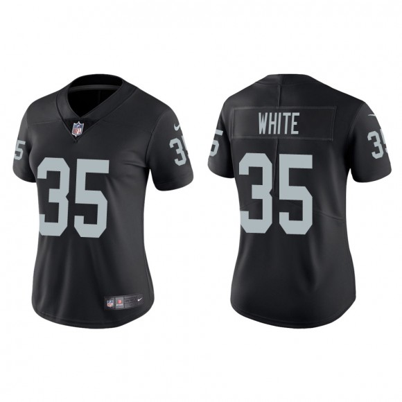 Women's Raiders Zamir White Black Vapor Limited Jersey