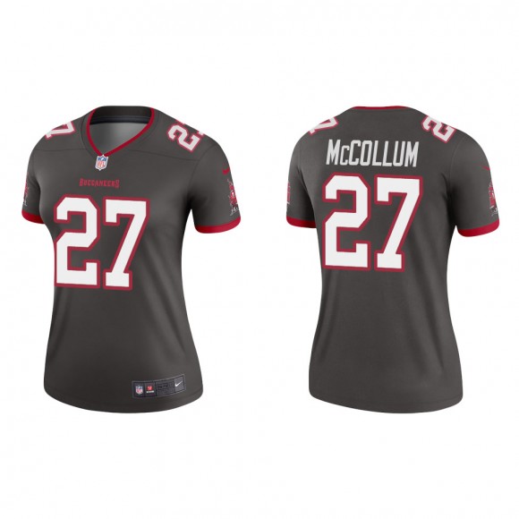 Women's Buccaneers Zyon McCollum Pewter 2022 NFL Draft Legend Jersey