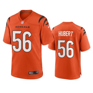 Cincinnati Bengals Wyatt Hubert Orange Game Jersey