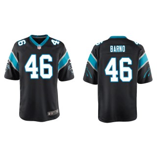 Youth Panthers Amare Barno Black Game Jersey