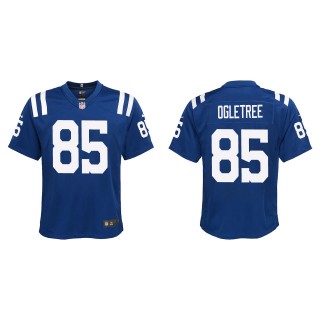 Youth Colts Andrew Ogletree Royal Game Jersey