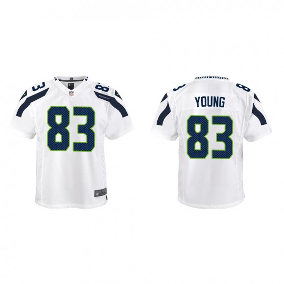 Youth Seahawks Dareke Young White Game Jersey