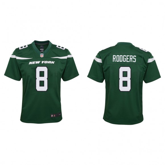Youth Aaron Rodgers Green Game Jersey