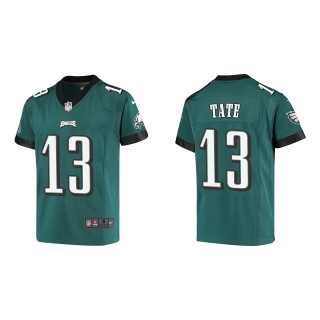 Youth Philadelphia Eagles Auden Tate Midnight Green Game Jersey