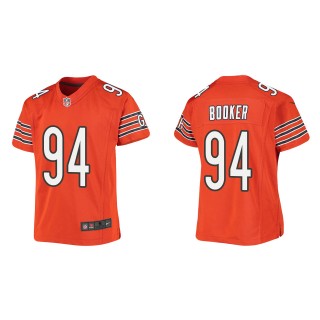 Youth Bears Austin Booker Orange Game Jersey