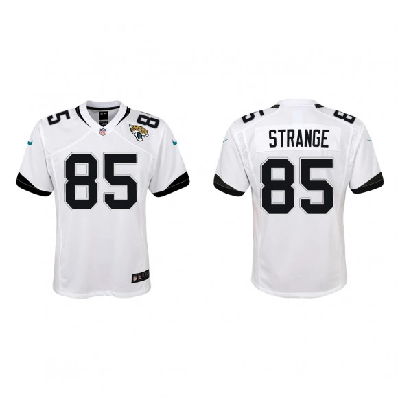 Youth Brenton Strange White 2023 NFL Draft Game Jersey